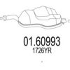 MTS 01.60993 End Silencer